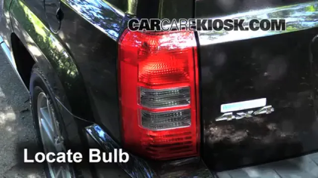 2008 Jeep Patriot Sport 2.4L 4 Cyl. Lights Reverse Light (replace bulb)